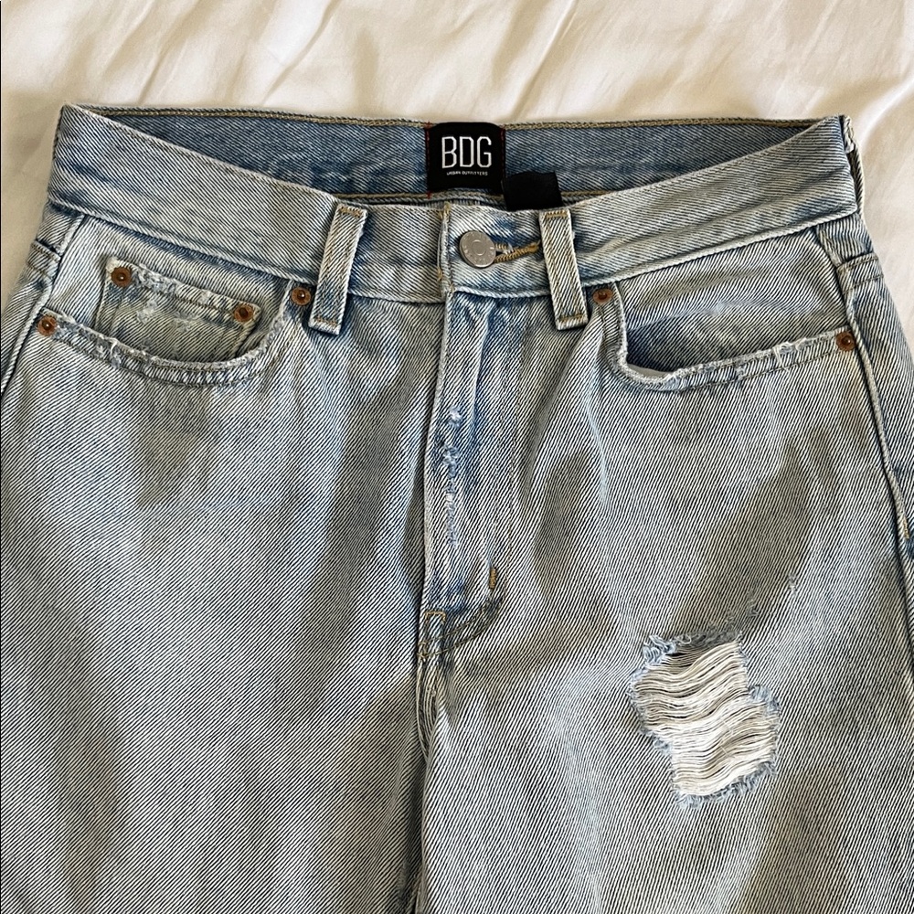 BDG Light Blue Ripped Denim Jeans
